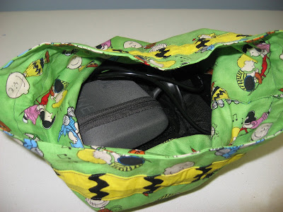 GPS Drawstring Bag ~ A Picture Tutorial