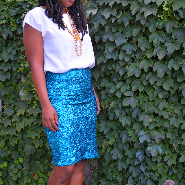 sequin dress turned into a skirt diy with tutorial