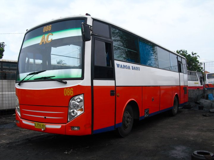 peta rute bus warga baru