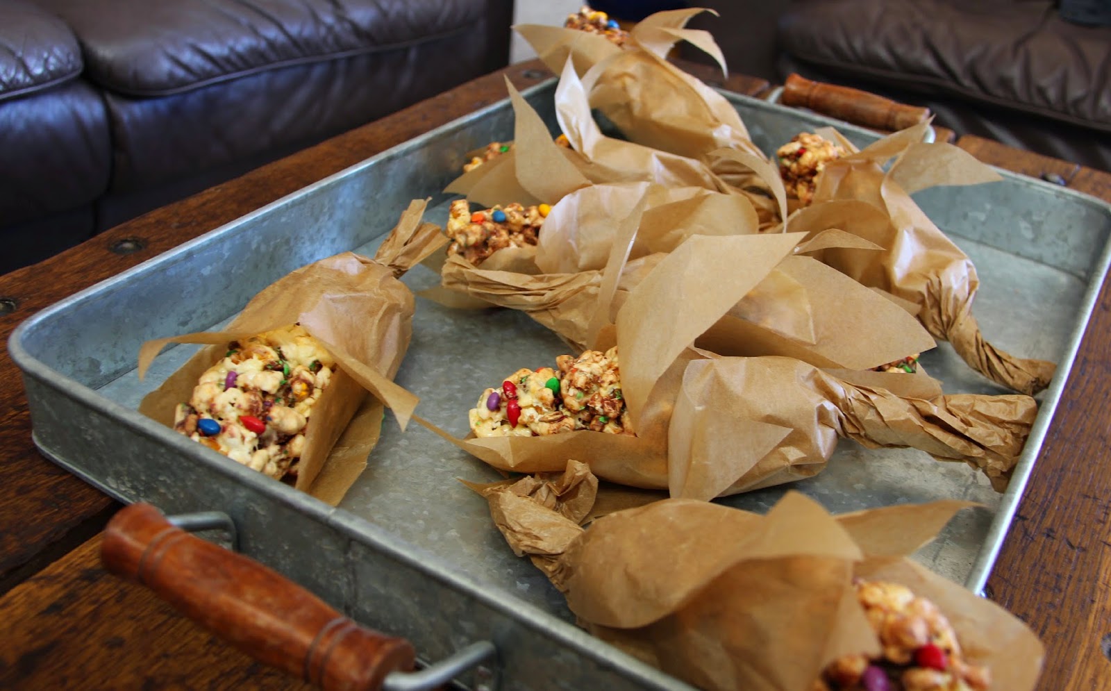 Moore Minutes Indian Popcorn Ball Corn Husks, Wishbone Charms, and