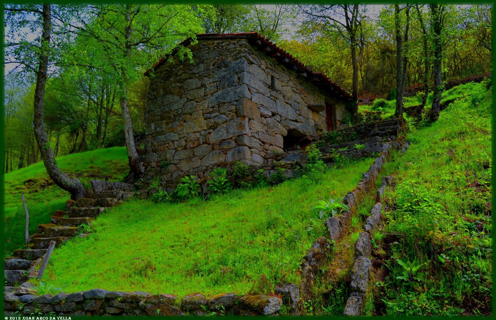 XOAN ARCO DA VELLA MUIÑO EN XUNQUEIRA DE ESPADAÑEDO