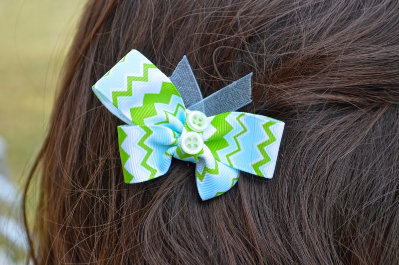 Much Ado About Nothing Making Ribbon Butterfly Hair Clips Tutorial