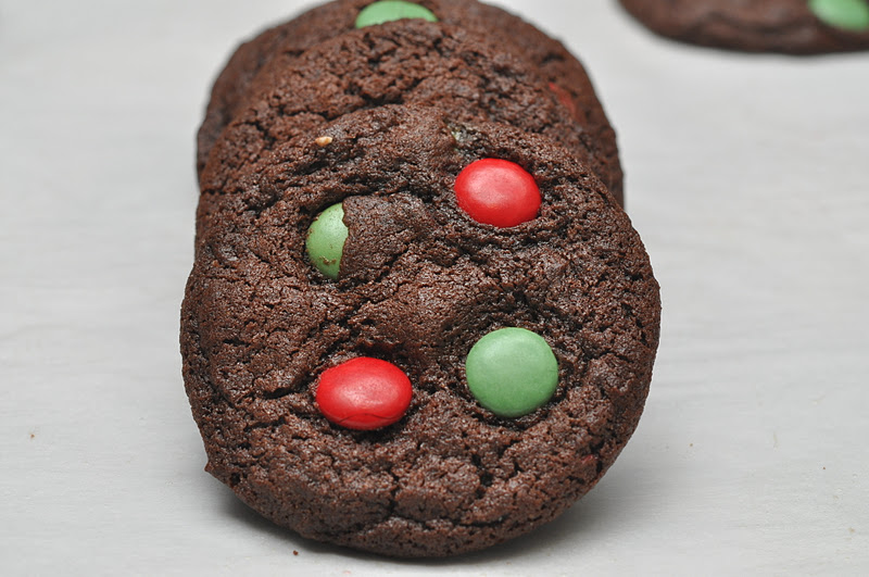 teasespoon of sugar Soft and Chewy Chocolate Smartie Cookies