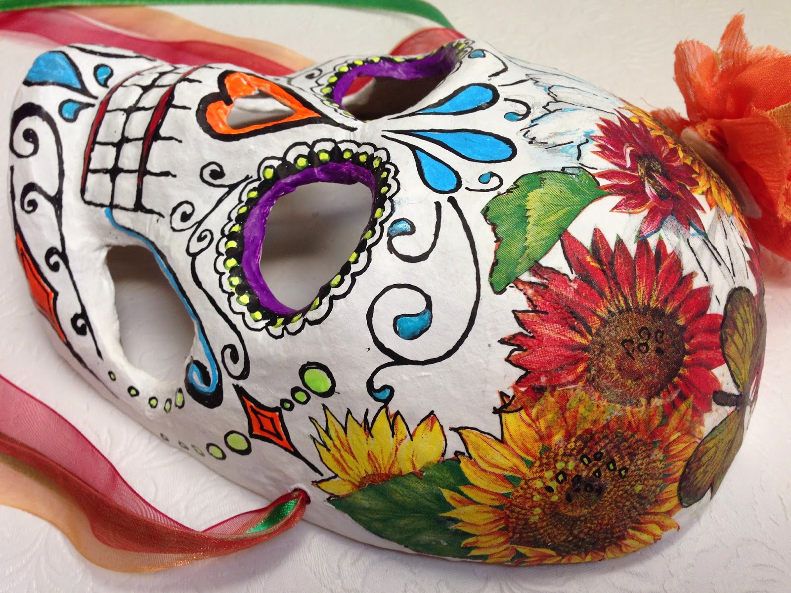 Playing With Paint PAINT A SUGAR SKULL!