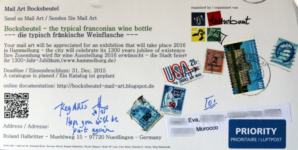 Mail Adventures: Bocksbeutel