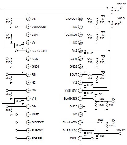NJM2582 Log bassed 4-channel amplifier electronic project ...