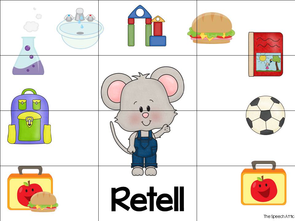 Printables If You Take A Mouse To School Worksheets the speech attic wacky wednesday book club if you take a mouse comprehension questions retelling mat students will answer wh about story once all of have been
