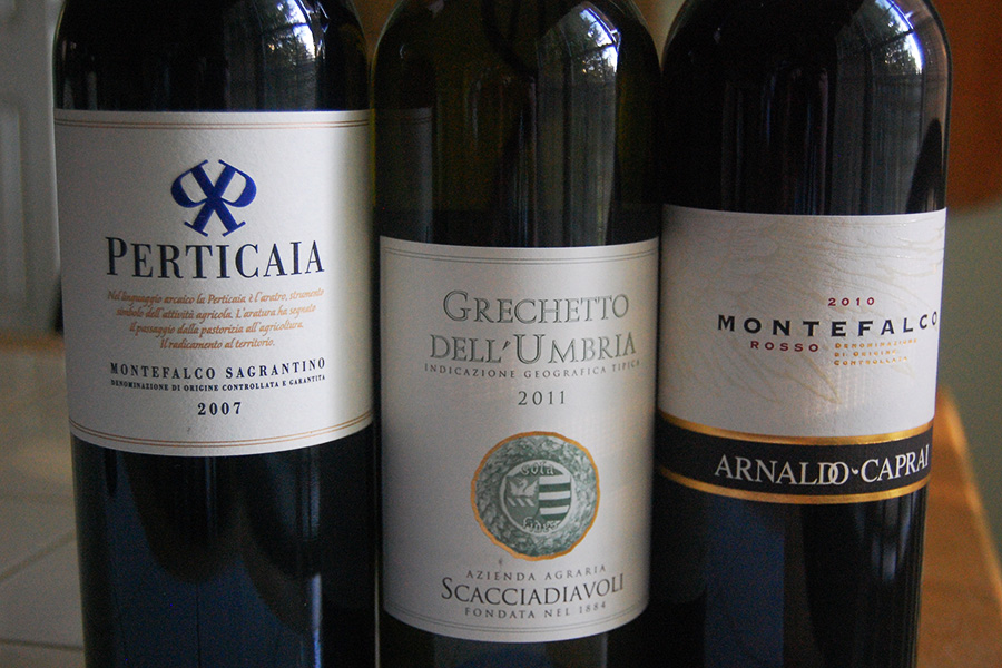 Benito's Wine Reviews Montefalco Wines of Umbria