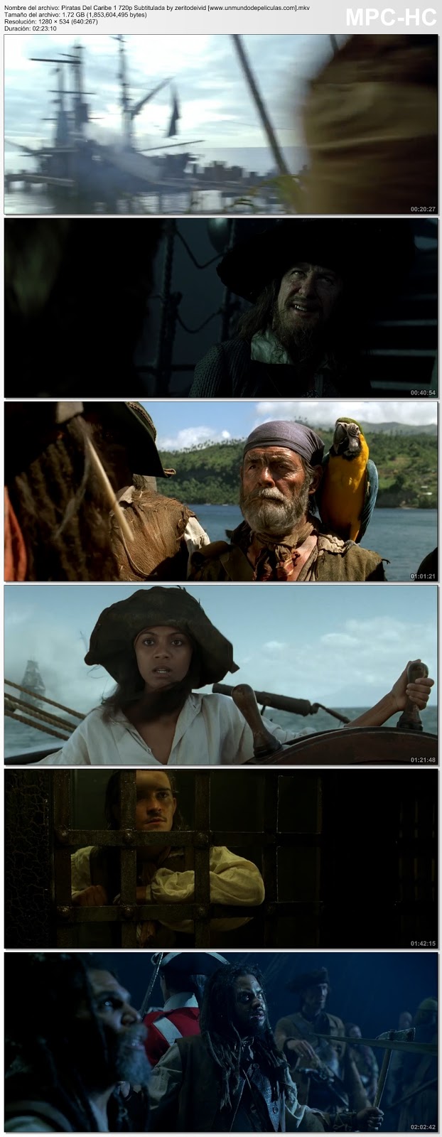Capturas de la película.