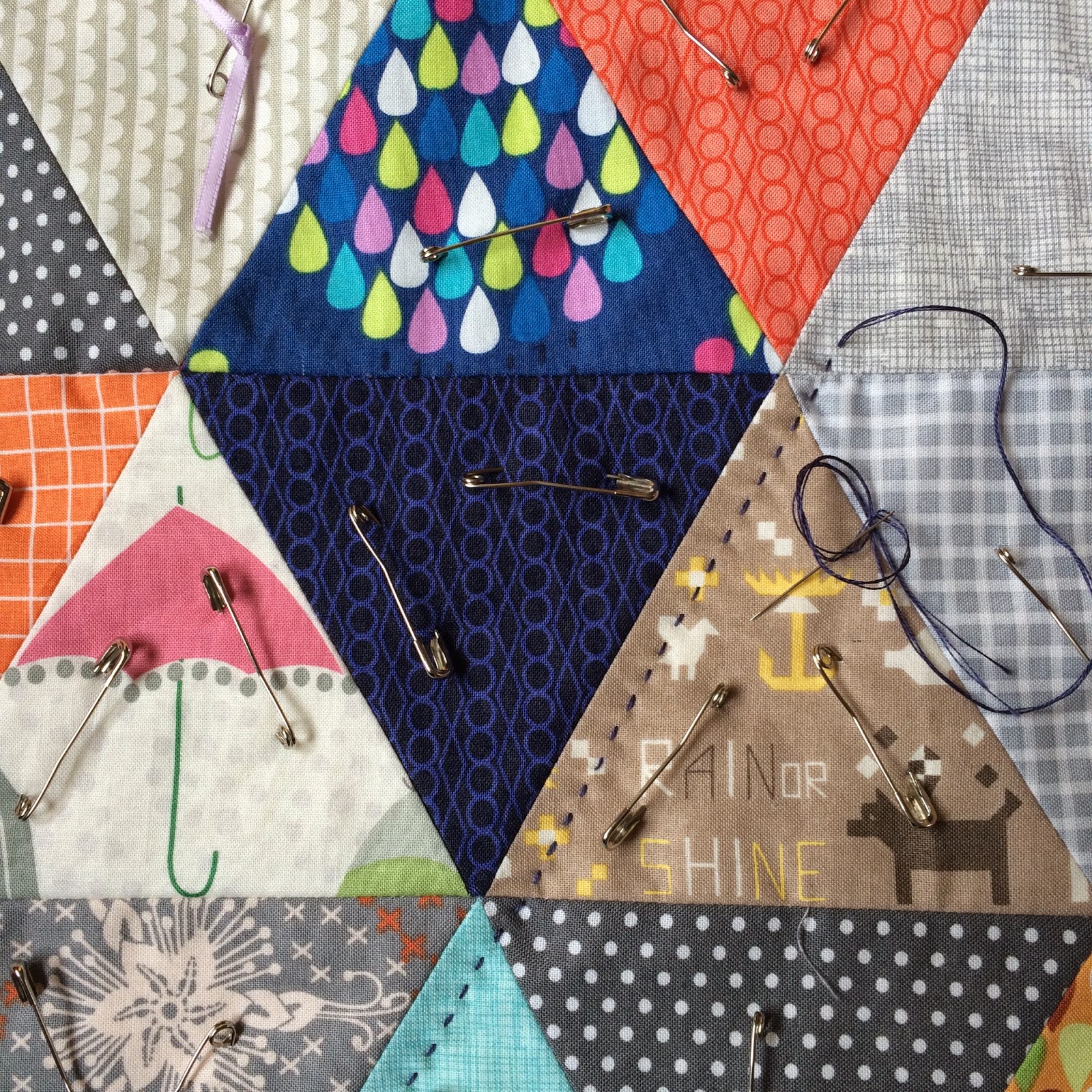 big stitch hand quilting tips / CHARM ABOUT YOU