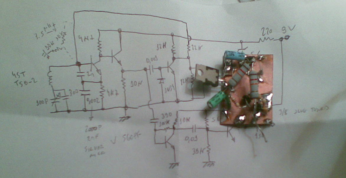The "Speaky" HF SSB transceiver and other homebrew projects Marker