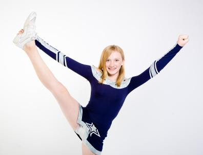 heel touches exercise