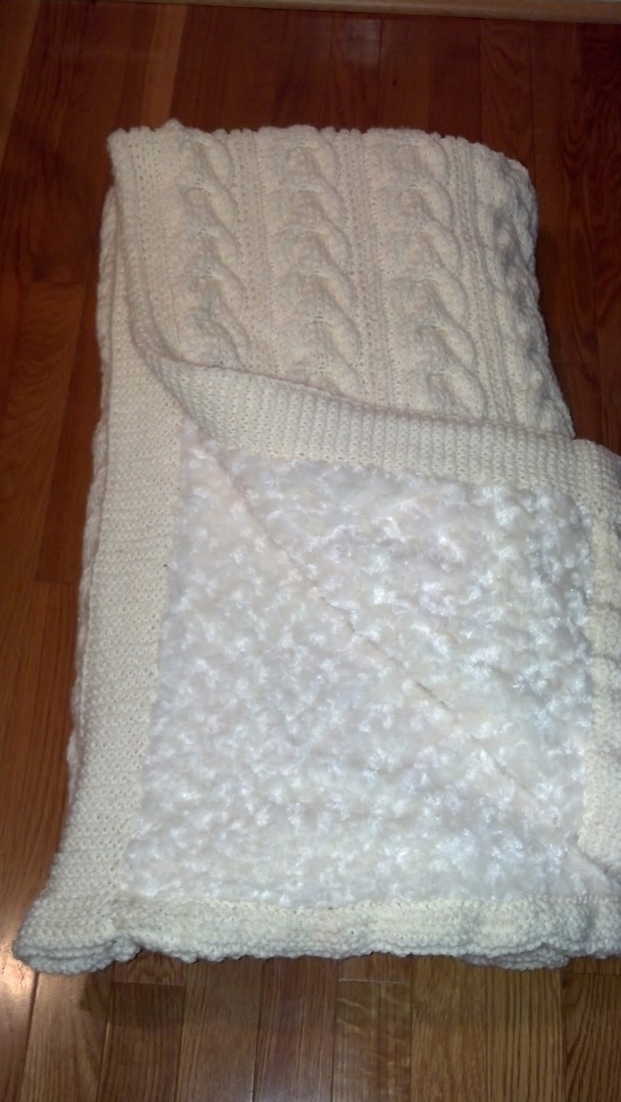 Pattern Pottery Barn Cable Knit Throw Knit a Bit, Crochet Away