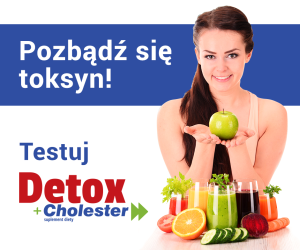 Przetestuj bezpłatnie Detox + Cholester Konkurs