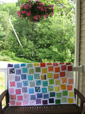 Rainbow Quilt ~ Finished!