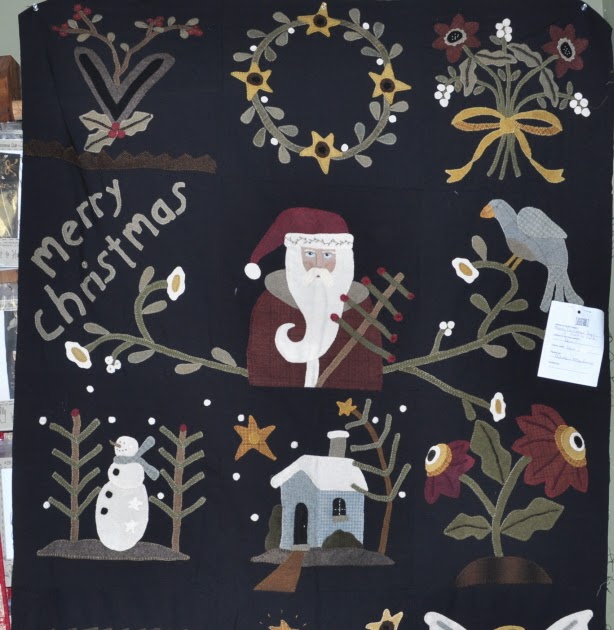 Fat Quarters Quilt Shop: Merry Christmas Quilt