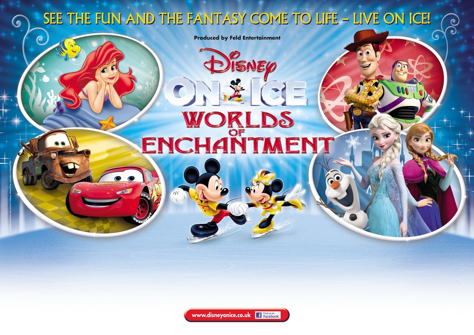 Win a family ticket as Disney On Ice 'Worlds of Enchantment' visits