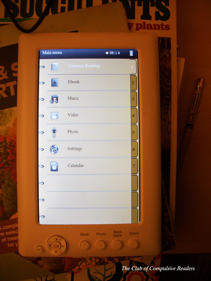 The Club of Compulsive Readers Mi experiencia con mi primer ereader