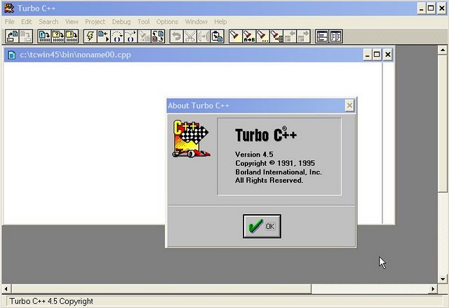 wikki: Borland turbo C++ 4.5 FOR Windows7(32bit)