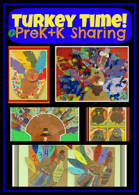 photo of: "Turkey Time" Art Projects for Preschool + Kindergarten via PreK+K Sharing