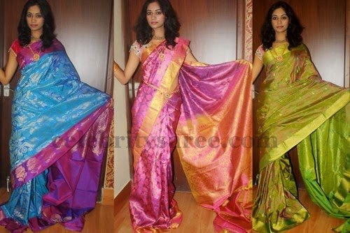 Kanchi Silk Light Weight Saris