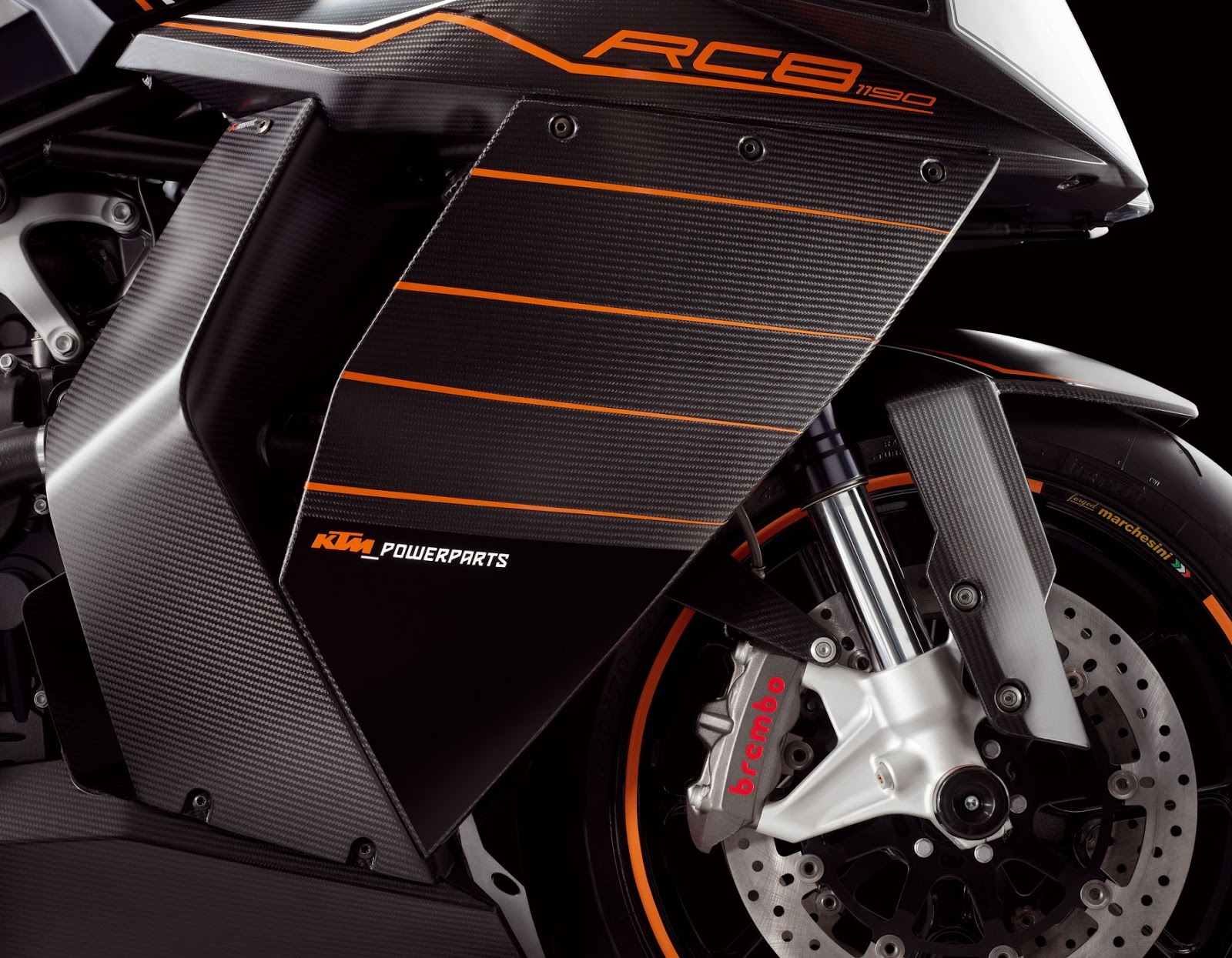 Racing Cafè KTM RC8 "Carbon" by KTM Power Parts
