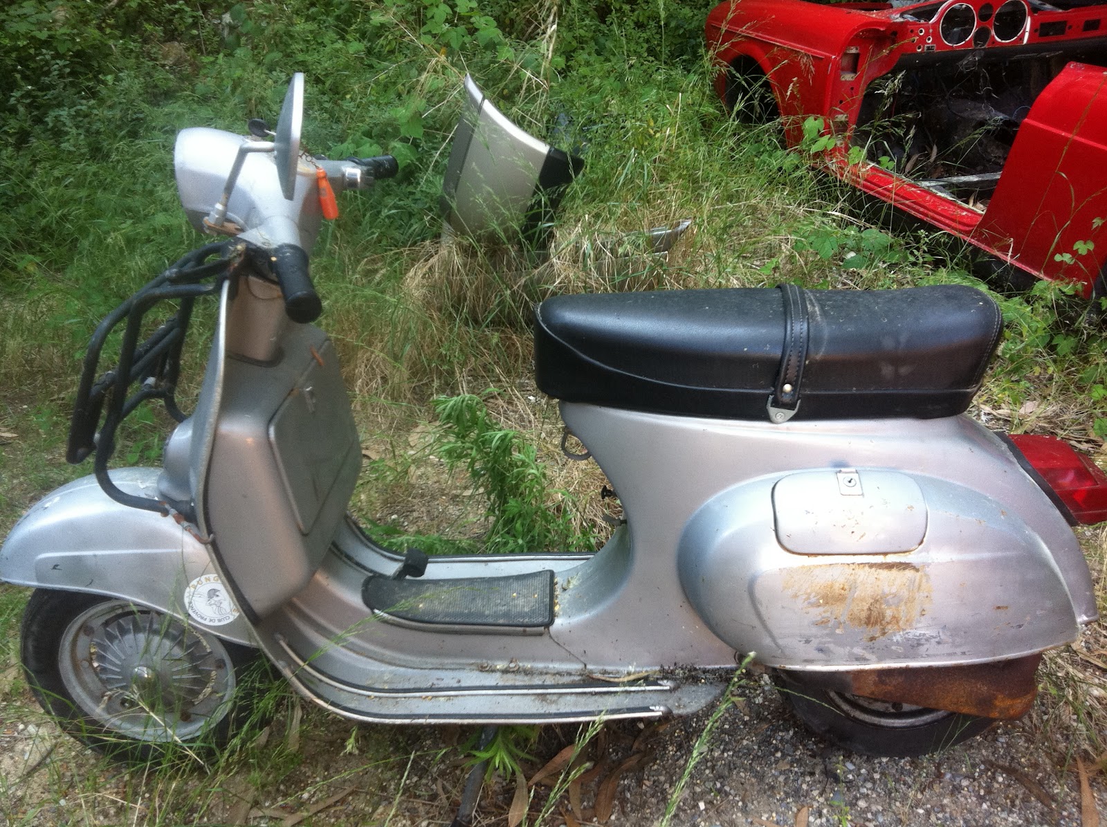 Old' Scoot Vespa ET3 "blue jeans"