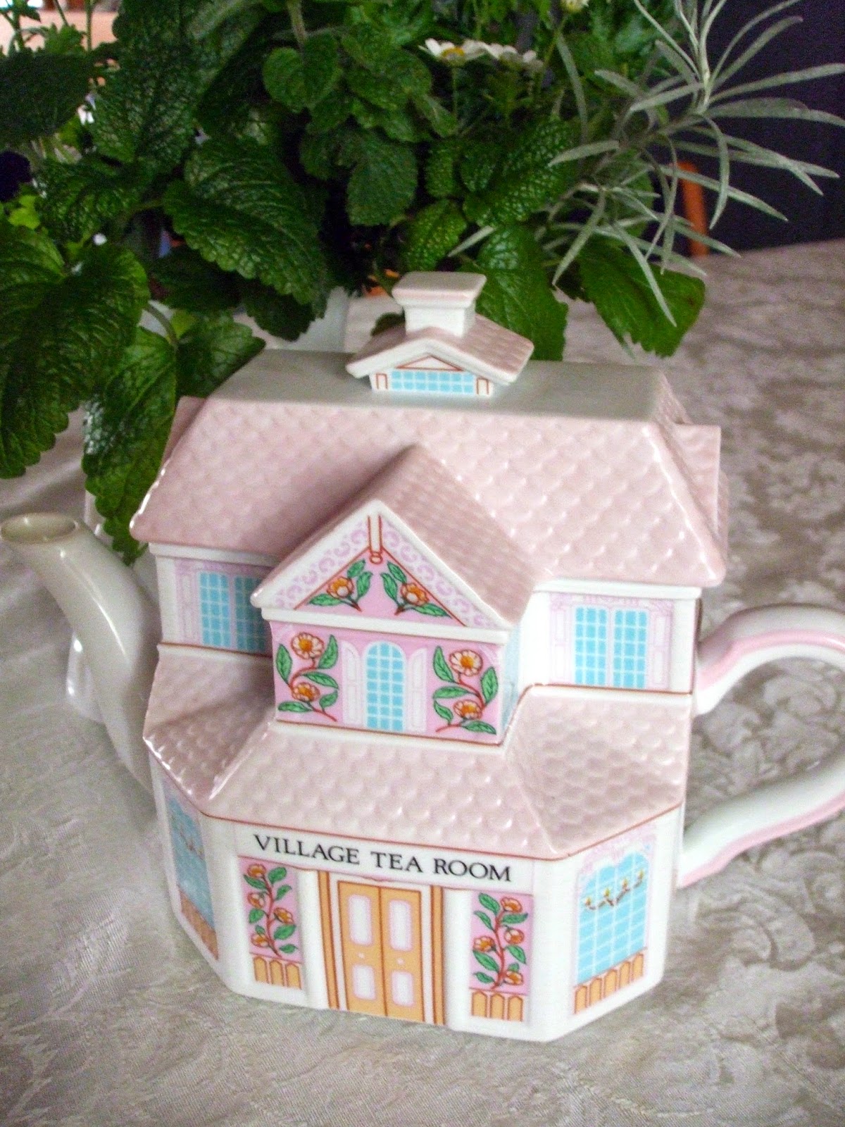 Rosemary's Sampler The Lenox Village Tea Room Tea Pot