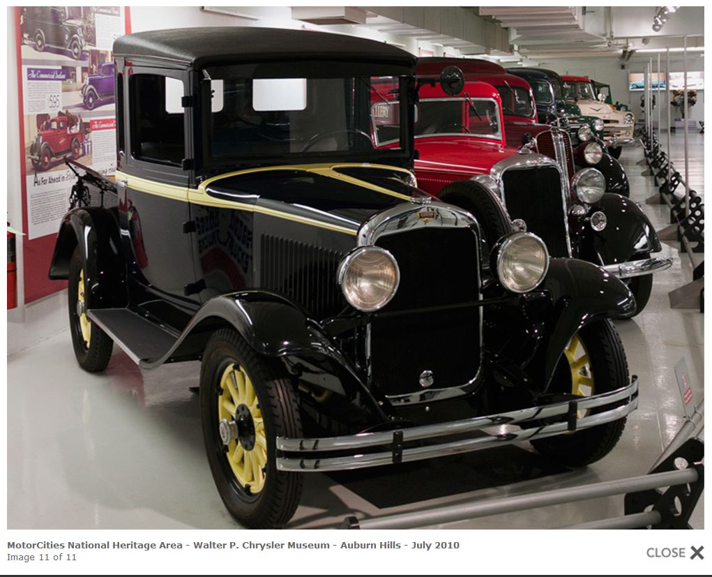 LARRY'S RAMBLE Motor Cities National Heritage Sites...