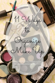 11 Ways to Organize Make Up :: OrganizingMadeFun.com