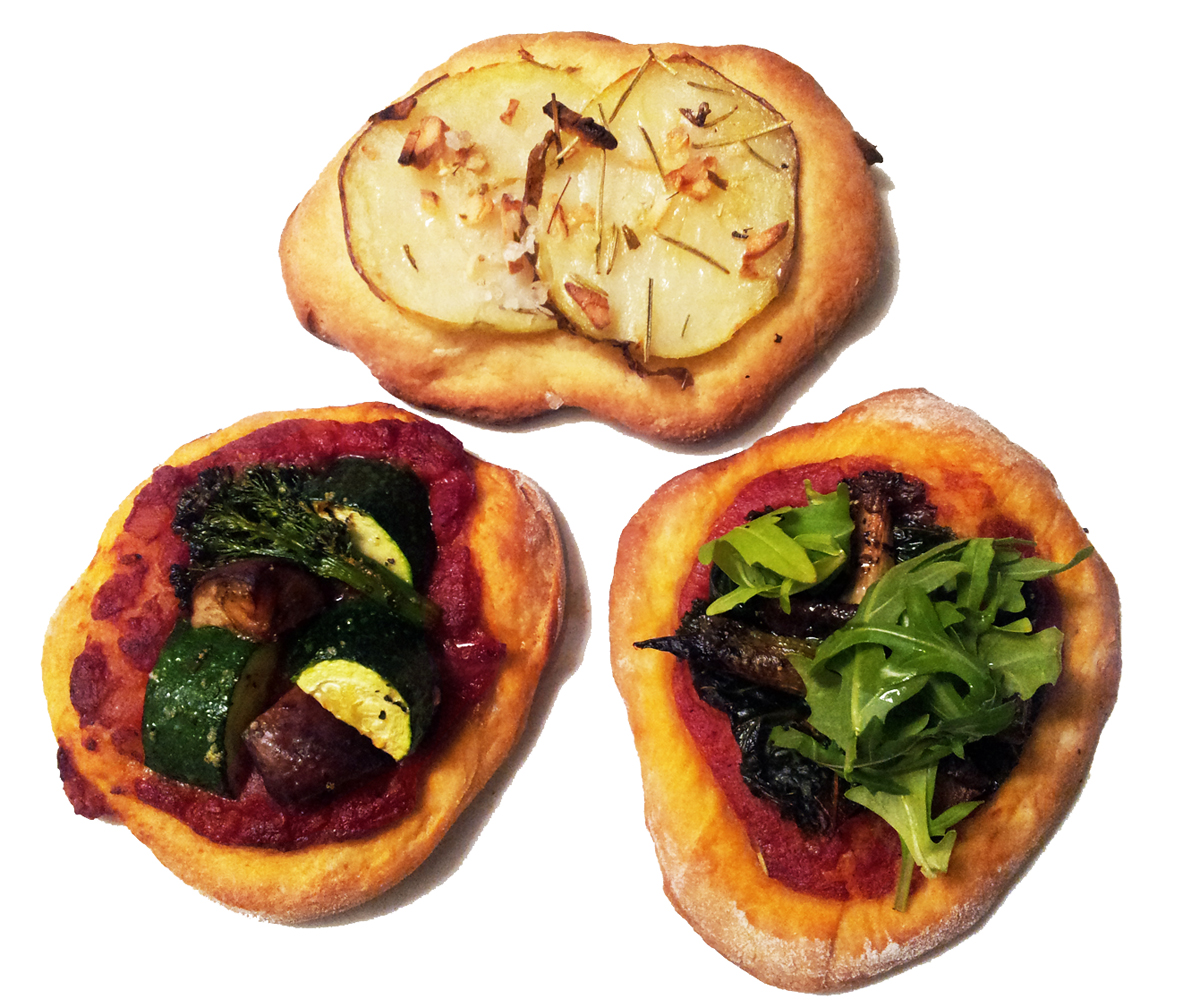 A Profound Hatred of Meat Mini Pizza Trio