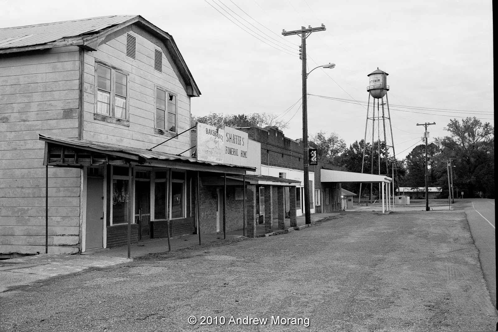 Urban Decay Quiet along the tracks, Bentonia and Flora, Mississippi