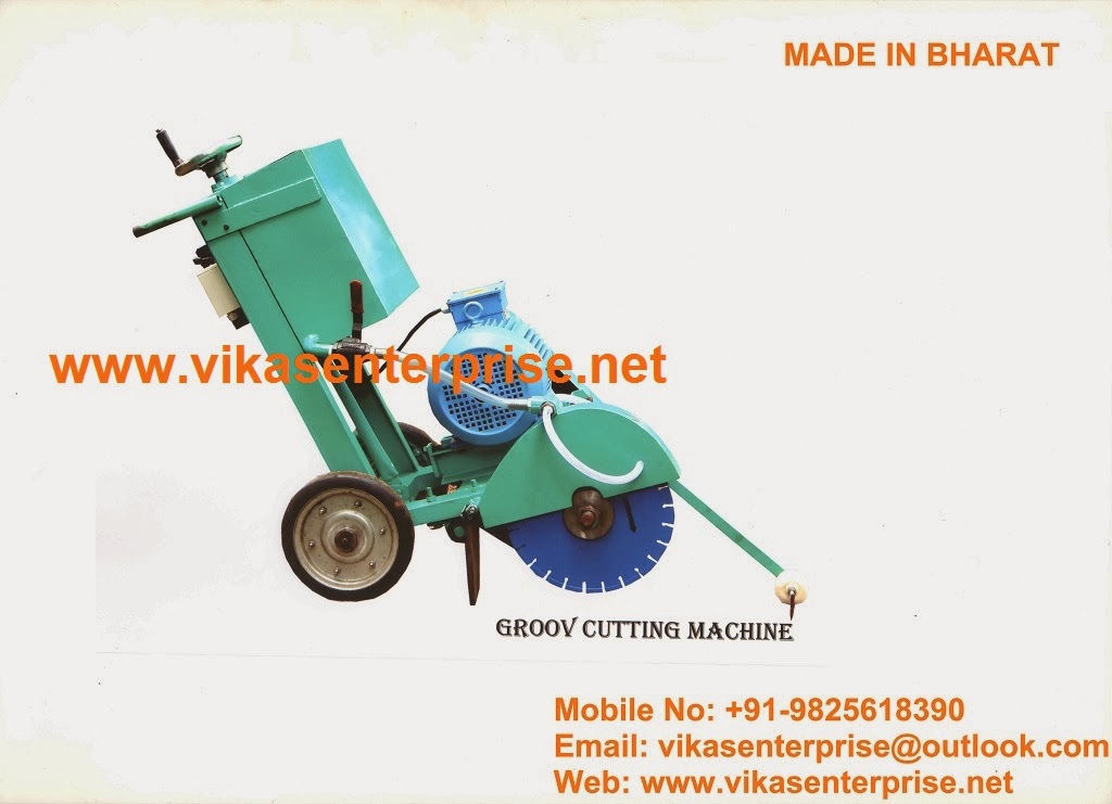 Vikas Enterprise Concrete Groove Cutting Machine