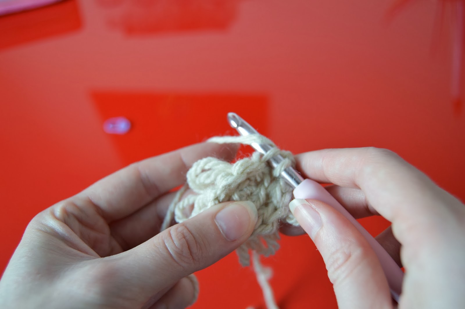 Curly Girl Coop Loop Stitch Tutorial