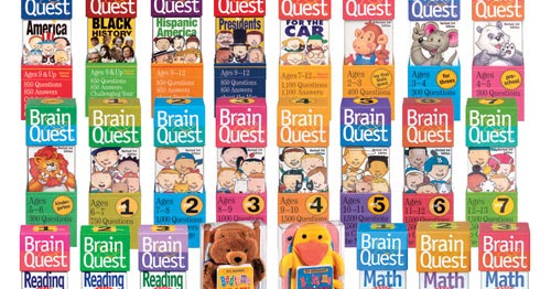 Brain Quest Kindergarten Ages 5-6 Deck One & Deck Two 