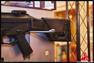 Shot Show 2012 Airsoft, Magpul PTS Masada, Magpul PTS Masada GBBR, Magpul PTS Masada AKM, Airsoft AEGs, Pyramyd Airsoft Blog, Tom Harris Media, Tominator,
