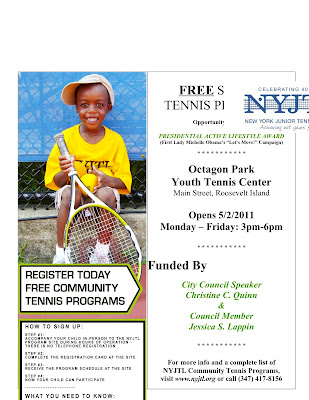 Free Tennis Programs New York