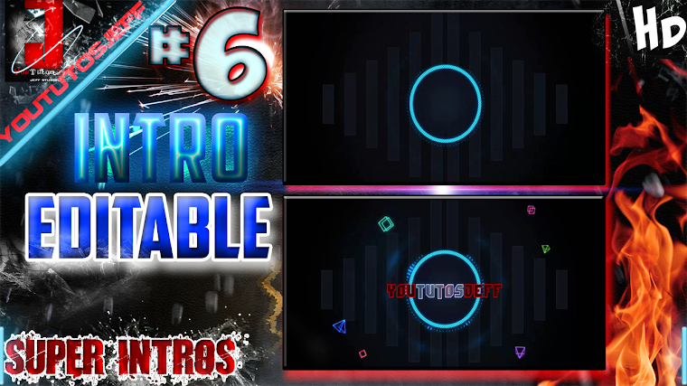 INTRO EDITABLE #6 CON AFTER EFFECTS CS6 | 2015