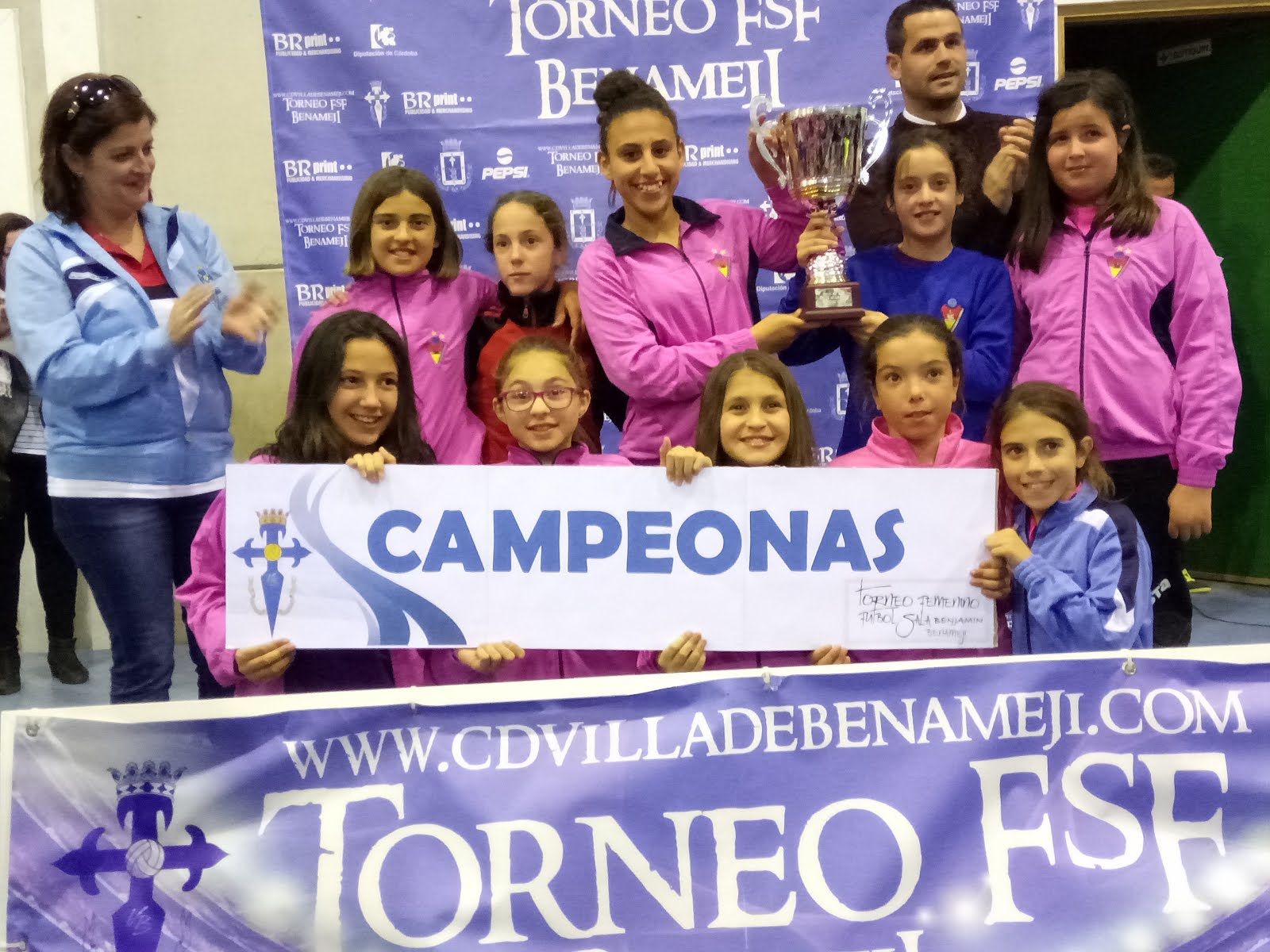 BICAMPEONAS EN BENAMEJÍ