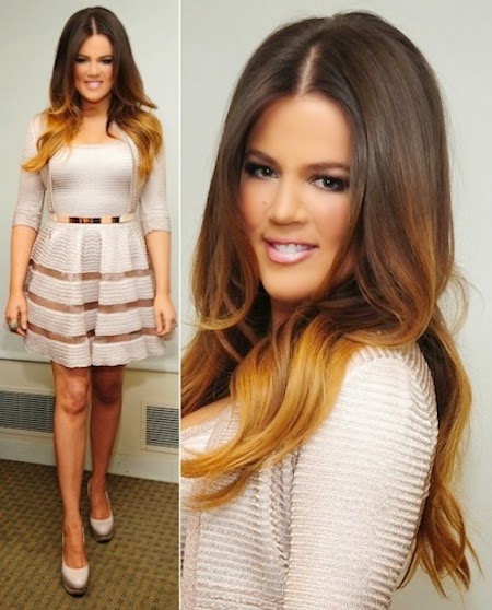Hello Crisst Khloe Kardashian Ombre Inspired Hair