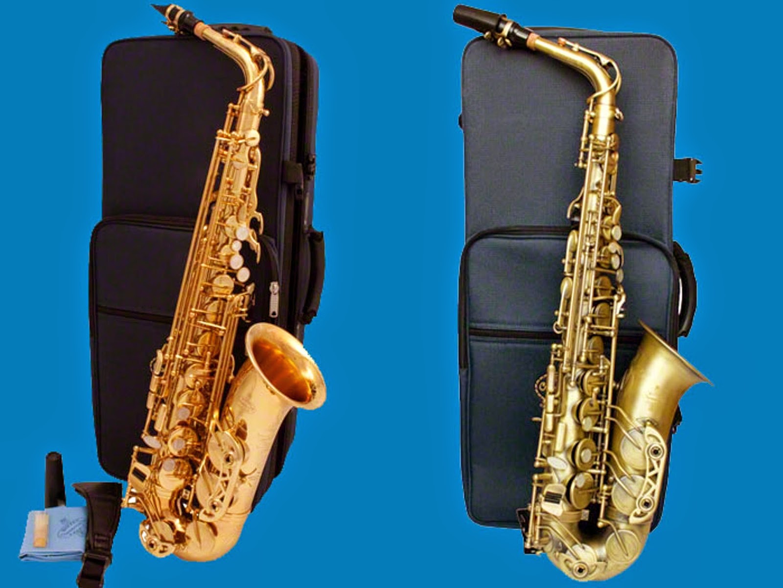 What is the difference between alto and tenor sax?