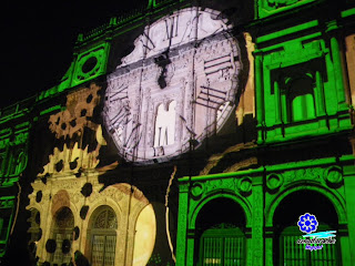 Mapping en Plaza de San Francisco - Sevilla, Navidad 2012 07