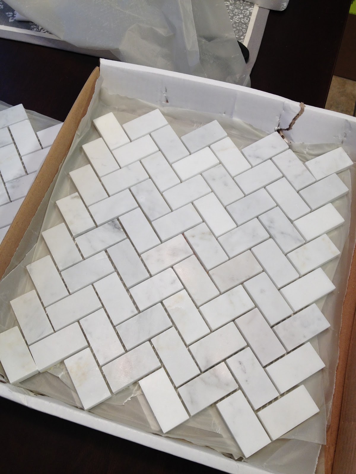Not So Newlywed McGees Tiling our Backsplash Part 1