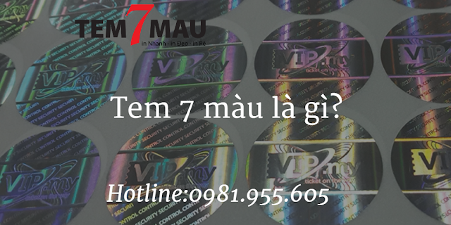 Tem 7 màu là gì? Tem 7 màu là gì?