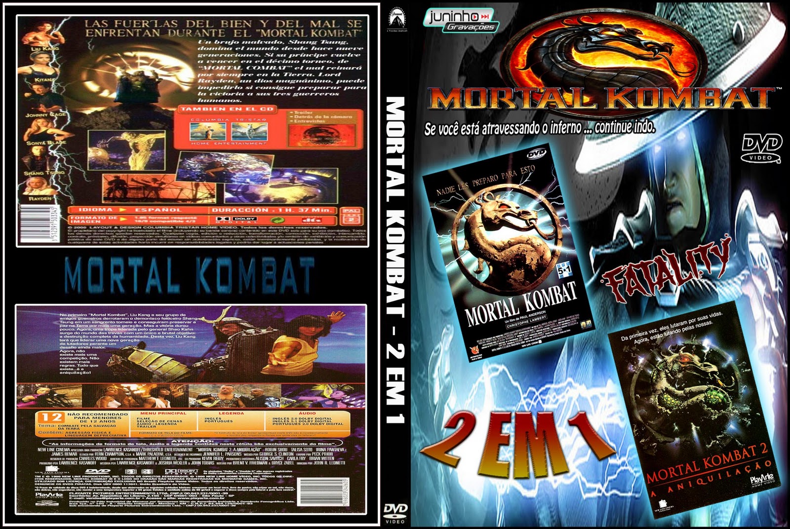 Download - Mortal Kombat BluRay 720p Dual udio