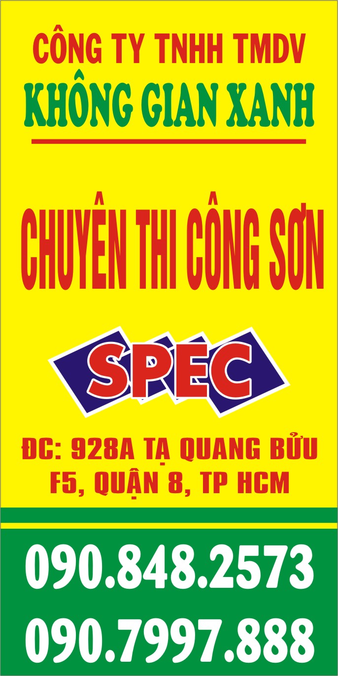 Sơn Spec An toàn sức khỏe