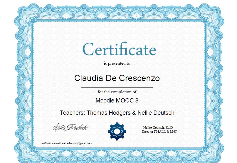 Moodle MOOC8