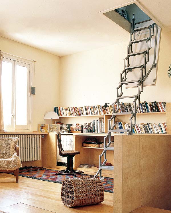 Escalera para espacios pequeños, escaleras para huecos pequeños