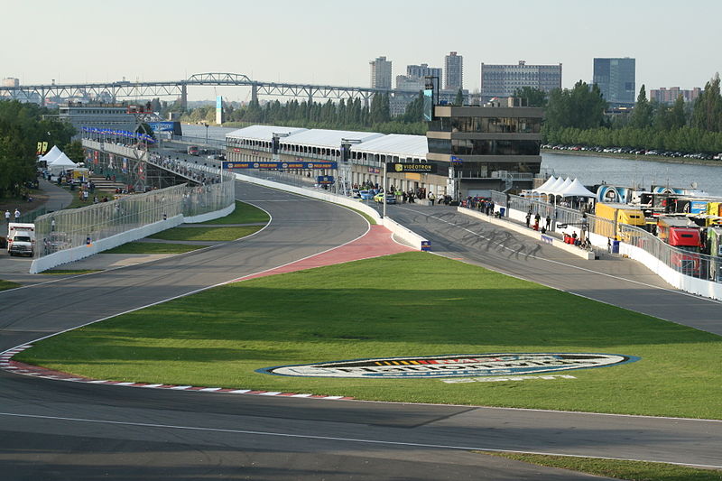 Circuit Gilles Villeneuve street circuit Canadian Grand Prix Photos