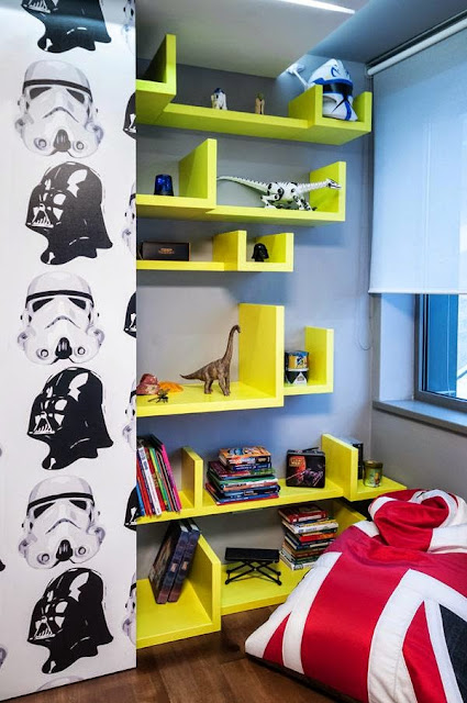 Unique Shelf Ideas for Kids Room